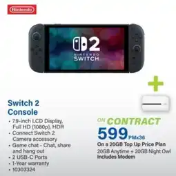 Incredible Connection Nintendo Switch 2 Console offer