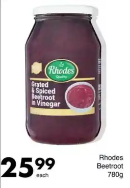Save Rhodes Beetroot offer