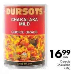 Save Dursots Chakalaka offer
