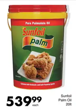 Save Sunfoil Palm Oil offer