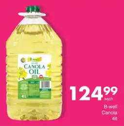 Save B-well Canola offer