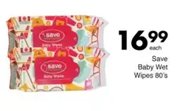 Save Save Baby Wet Wipes offer