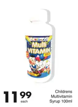 Save Childrens Multivitamin Syrup offer