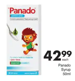 Save Panado Syrup offer