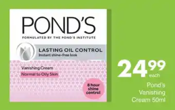 Save Pond's Vanishing Cream offer