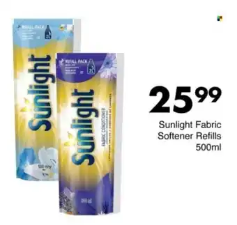 Save Sunlight Fabric Softener Refills offer