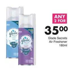 Save Glade Secrets Air Freshener offer
