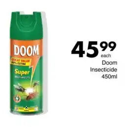 Save Doom Insecticide offer