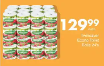 Save Twinsaver Econo Toilet Rolls offer