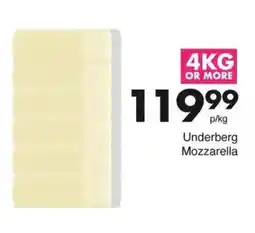 Save Underberg Mozzarella offer