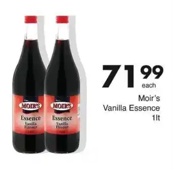 Save Moir's Vanilla Essence offer