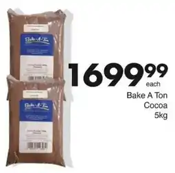 Save Bake A Ton Cocoa offer