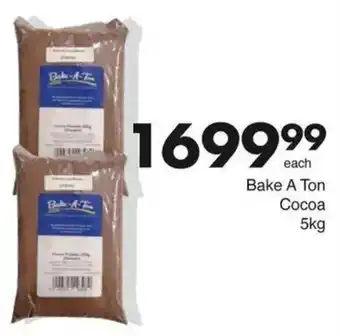 Save Bake A Ton Cocoa offer