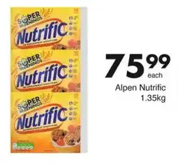 Save Alpen Nutrific offer