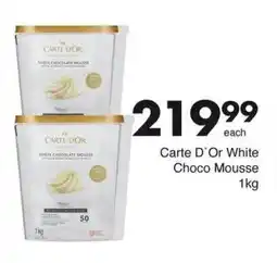 Save Carte D'Or White Choco Mousse offer