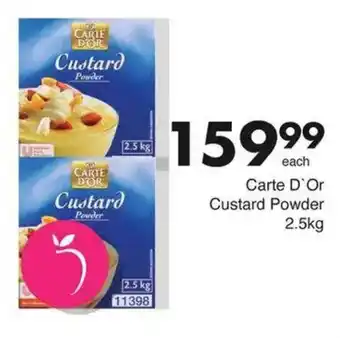 Save Carte D'Or Custard Powder offer