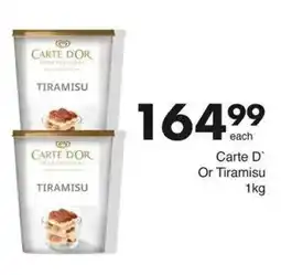Save Carte D' Or Tiramisu offer