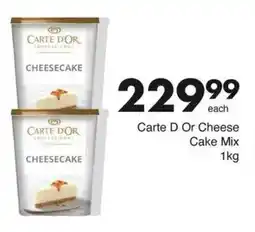 Save Carte D Or Cheese Cake Mix offer