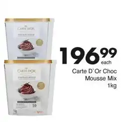 Save Carte D'Or Choc Mousse Mix offer