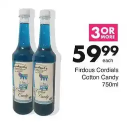 Save Firdous Cordials Cotton Candy offer