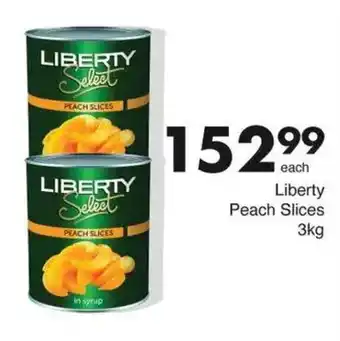 Save Liberty Peach Slices offer