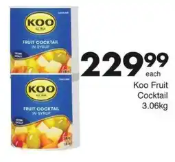 Save Koo Fruit Cocktail offer