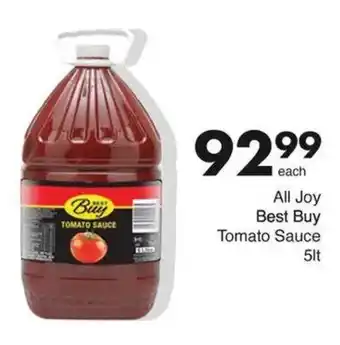 Save All Joy Best Buy Tomato Sauce offer