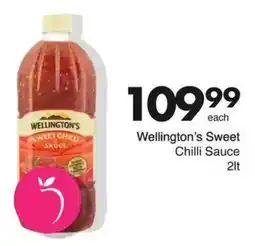Save Wellington's Sweet Chilli Sauce offer