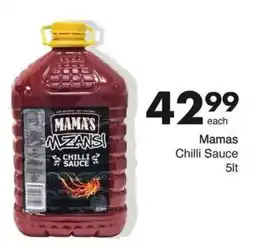 Save Mama's Chilli Sauce offer