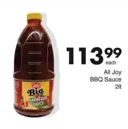 Save All Joy BBQ Sauce offer