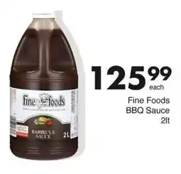 Save Fine Foods BBQ Sauce offer