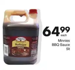 Save Minnies BBQ Sauce offer