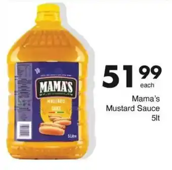 Save Mama's Mustard Sauce offer