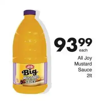 Save All Joy Mustard Sauce offer