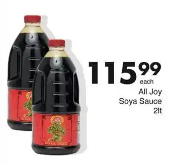 Save All Joy Soya Sauce offer