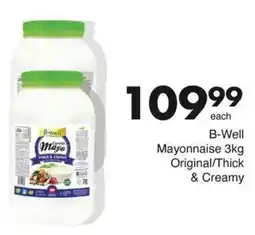 Save B-Well Mayonnaise Original/ Thick & Creamy offer