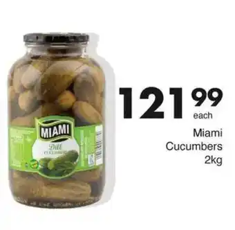 Save Miami Cucumbers offer