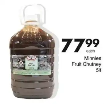 Save Minnies Fruit Chutney offer