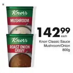 Save Knorr Classic Sauce Mushroom/ Onion offer