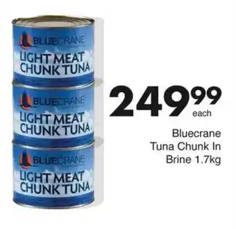 Save Bluecrane Tuna Chunk In Brine offer