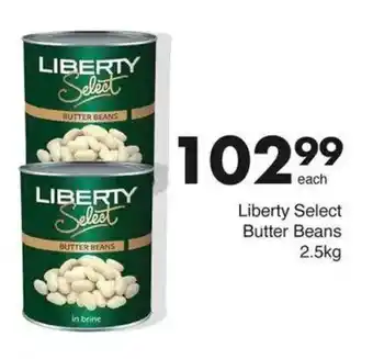 Save Liberty Select Butter Beans offer