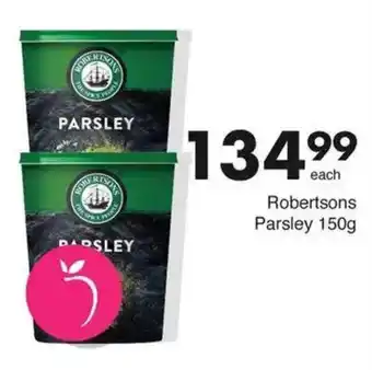 Save Robertsons Parsley offer