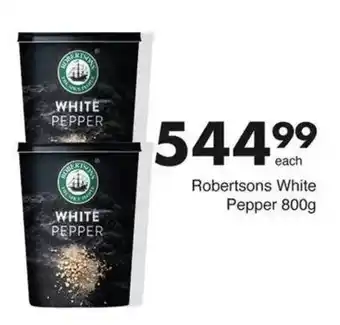 Save Robertsons White Pepper offer