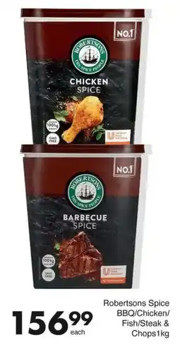 Save Robertsons Spice BBQ/ Chicken/ Fish/ Steak & Chops offer