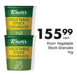 Save Knorr Vegetable Stock Granules offer