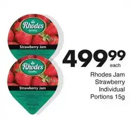 Save Rhodes Jam Strawberry Individual Portions offer