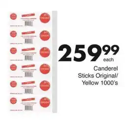 Save Canderel Sticks Original/ Yellow offer