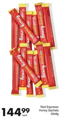 Save Red Espresso Honey Sachets offer