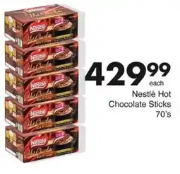 Save Nestlé Hot Chocolate Sticks offer