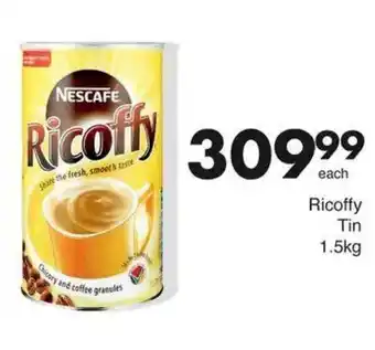 Save Nescafe Ricoffy Tin offer